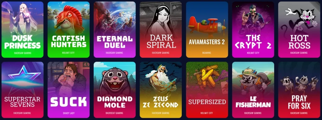 Vorschau der Affiliate-Landingpage für Spinathlon Casino